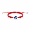 Pulsera roja con ojo turco
