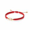 Pulsera de hilo rojo con medalla de la Virgen de Guadalupe