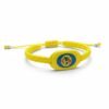 Pulsera de hilo tejido con el escudo del Club América