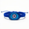 Pulsera de hilo tejido con el escudo de la Máquina Celeste (Cruz Azul)