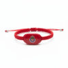 Pulsera de hilo tejido con el escudo del Guadalajara (Chivas)