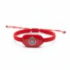 Pulsera de hilo tejido con el escudo del Guadalajara (Chivas)