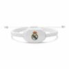 Pulsera de hilo tejido con el escudo del Real Madrid C.F.
