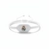 Pulsera de hilo tejido con el escudo del Real Madrid C.F.