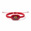 Pulsera de hilo tejido con el escudo del F.C. Barcelona