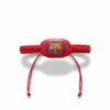 Pulsera de hilo tejido con el escudo del F.C. Barcelona