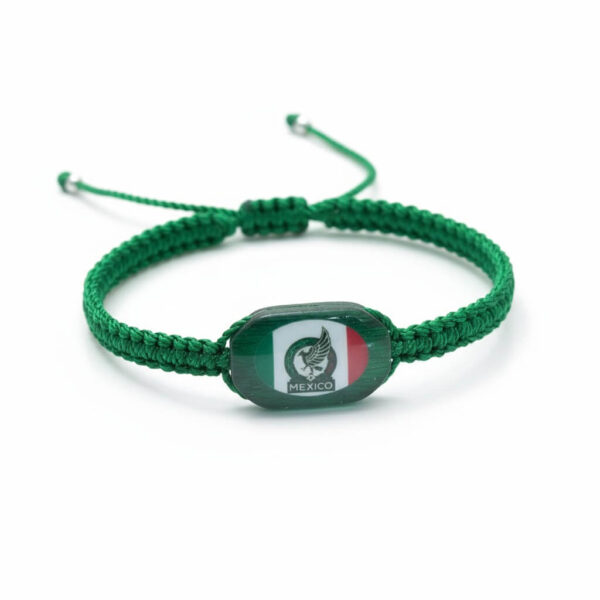 Pulsera tejida de la Selección Mexicana: El orgullo tricolor del anfitrión histórico