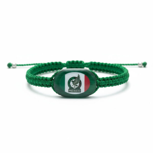 Pulsera tejida de la Selección Mexicana: El orgullo tricolor del anfitrión histórico