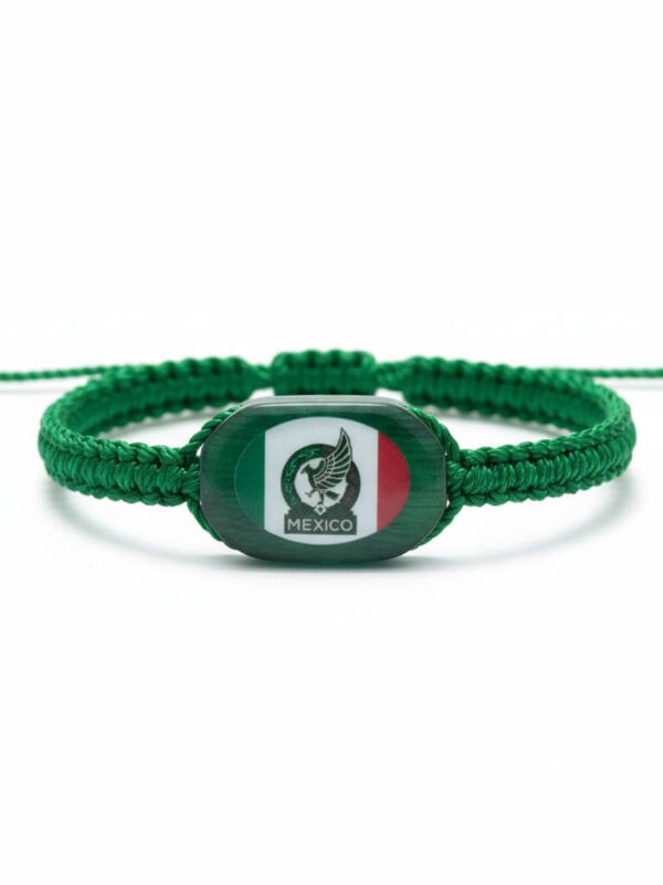 Pulsera tejida de la Selección Mexicana: El orgullo tricolor del anfitrión histórico