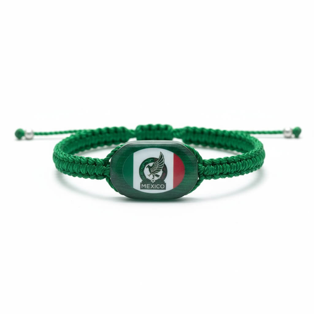 Pulsera tejida de la Selección Mexicana: El orgullo tricolor del anfitrión histórico