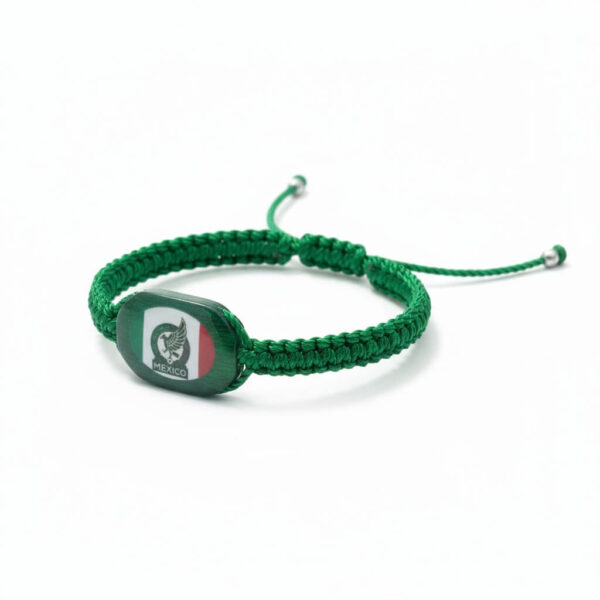 Pulsera tejida de la Selección Mexicana: El orgullo tricolor del anfitrión histórico