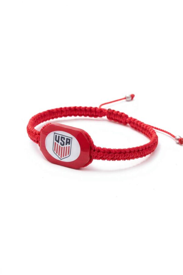 Pulsera tejida de la selección de Estados Unidos: The Stars and Stripes