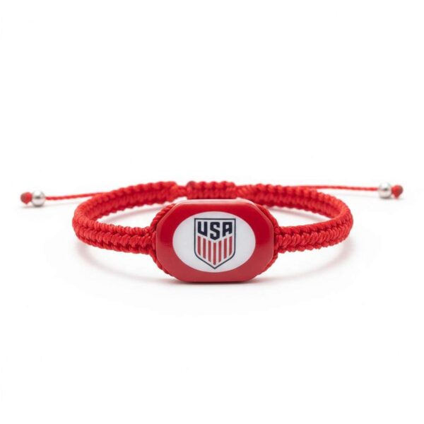 Pulsera tejida de la selección de Estados Unidos: The Stars and Stripes