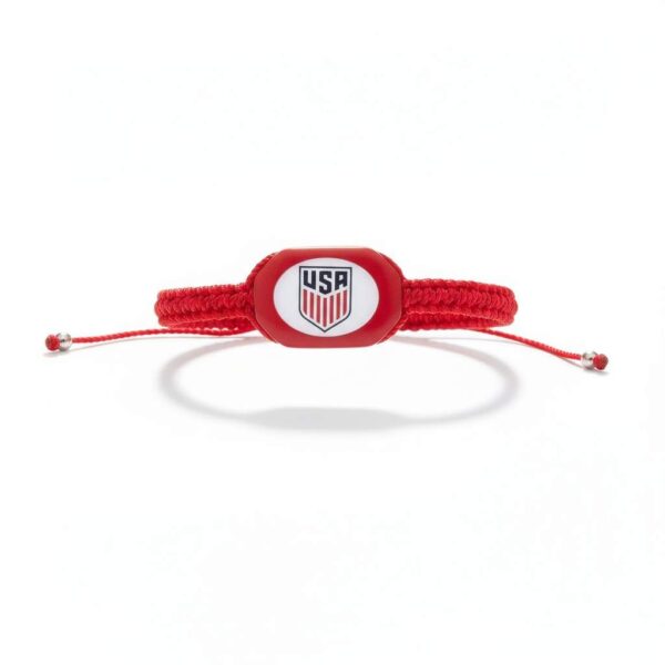 Pulsera tejida de la selección de Estados Unidos: The Stars and Stripes