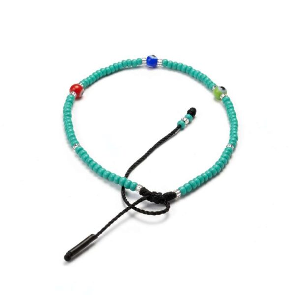 Pulsera de chaquira: El triple escudo del ojo turco (Nazar)