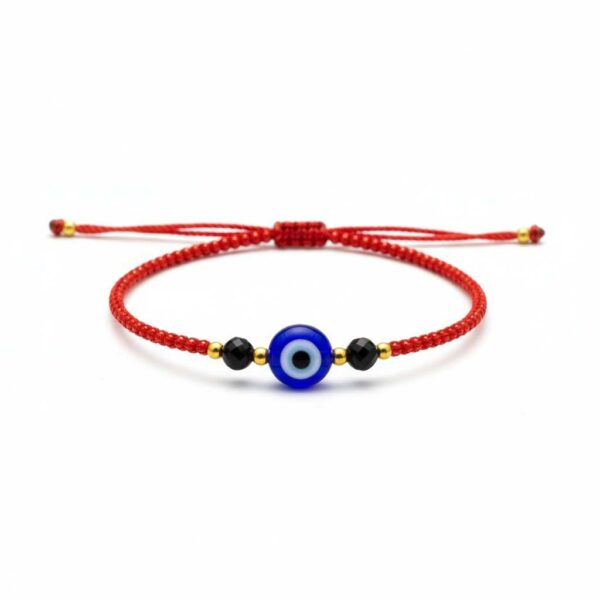 Pulsera de chaquira y ojo turco: Elige tu color de protección personal