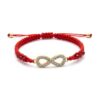 Pulsera de hilo (rojo o negro) e infinito: Lazos de amor y protección eterna