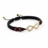 Pulsera de hilo (rojo o negro) e infinito: Lazos de amor y protección eterna