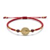 Pulsera de chaquira roja y San Benito: Fuerza, suerte y protección divina