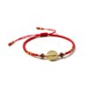 Pulsera de chaquira roja y San Benito: Fuerza, suerte y protección divina