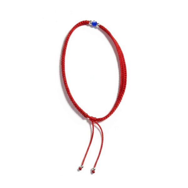 Pulsera minimalista: El poder de la sencillez (hilo rojo y ojo turco)
