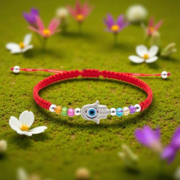 Pulsera mística: Hamsa, ojo turco y la alegría de los semi cristales