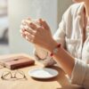 Pulsera mística: Hilo rojo y el símbolo del árbol de la vida