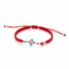 Pulsera de protección múltiple: Nudo celta, ojo turco y hilo rojo