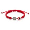 Pulsera de doble protección: San Benito, ojo turco y la energía del rojo
