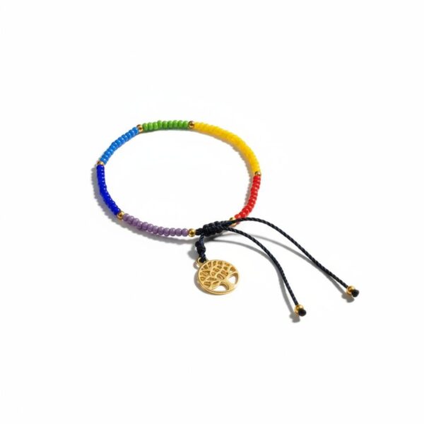 Pulsera de chaquira y Árbol de la Vida: Conexión, fuerza y diseño vibrante