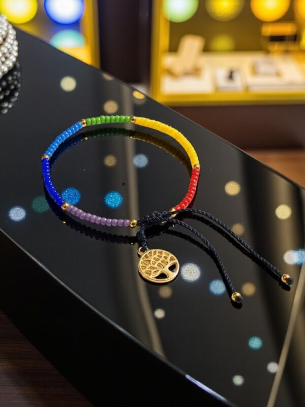 Pulsera de chaquira y Árbol de la Vida: Conexión, fuerza y diseño vibrante
